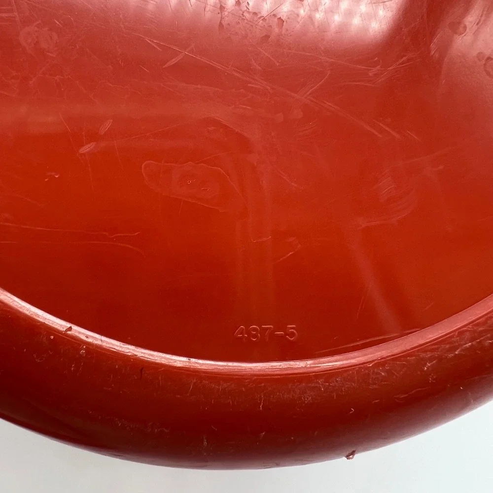 Tupperware Paprika Red Roast Flavor Saver 487 Lifter Tray Ham Turkey Chicken VTG